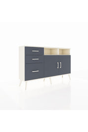 Arges Konsol 4 Raflı 3 Çekmeceli 2 Kapaklı 132x30x83 - S144M048V08A
