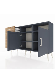 Arges Konsol 4 Raflı 3 Çekmeceli 2 Kapaklı 132x30x83 - S144M048V18A