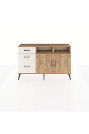 Arges Konsol 4 Raflı 3 Çekmeceli 2 Kapaklı 132x30x83 - S144M048V19A