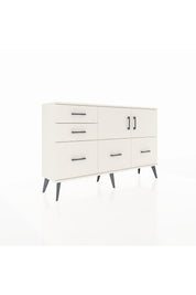 Arges Konsol 2 Raflı 5 Çekmeceli 2 Kapaklı 132x30x83 - S144M049V04A