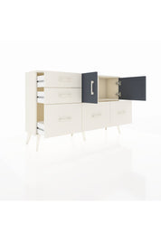 Arges Konsol 2 Raflı 5 Çekmeceli 2 Kapaklı 132x30x83 - S144M049V07A