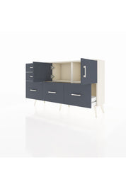 Arges Konsol 2 Raflı 5 Çekmeceli 2 Kapaklı 132x30x83 - S144M049V08A