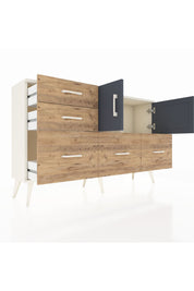 Arges Konsol 2 Raflı 5 Çekmeceli 2 Kapaklı 132x30x83 - S144M049V09A