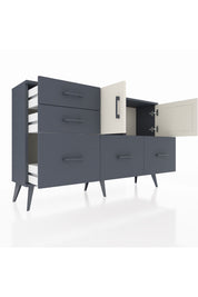 Arges Konsol 2 Raflı 5 Çekmeceli 2 Kapaklı 132x30x83 - S144M049V14A