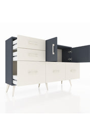 Arges Konsol 2 Raflı 5 Çekmeceli 2 Kapaklı 132x30x83 - S144M049V16A