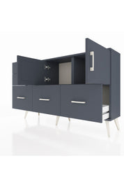 Arges Konsol 2 Raflı 5 Çekmeceli 2 Kapaklı 132x30x83 - S144M049V17A