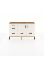 Arges Konsol 2 Raflı 5 Çekmeceli 2 Kapaklı 132x30x83 - S144M049V22A