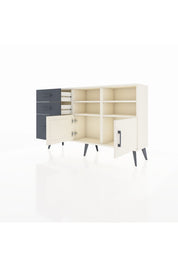 Arges Konsol 4 Raflı 3 Çekmeceli 2 Kapaklı 132x30x83 - S144M050V05A