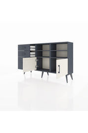 Arges Konsol 4 Raflı 3 Çekmeceli 2 Kapaklı 132x30x83 - S144M050V14A