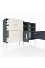 Arges Konsol 4 Raflı 3 Çekmeceli 2 Kapaklı 132x30x83 - S144M050V16A