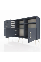 Arges Konsol 4 Raflı 3 Çekmeceli 2 Kapaklı 132x30x83 - S144M050V17A