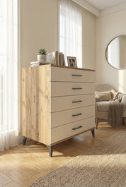 Kronos Şifonyer 5 Çekmeceli 88x59x96 Çam-Aytaşı